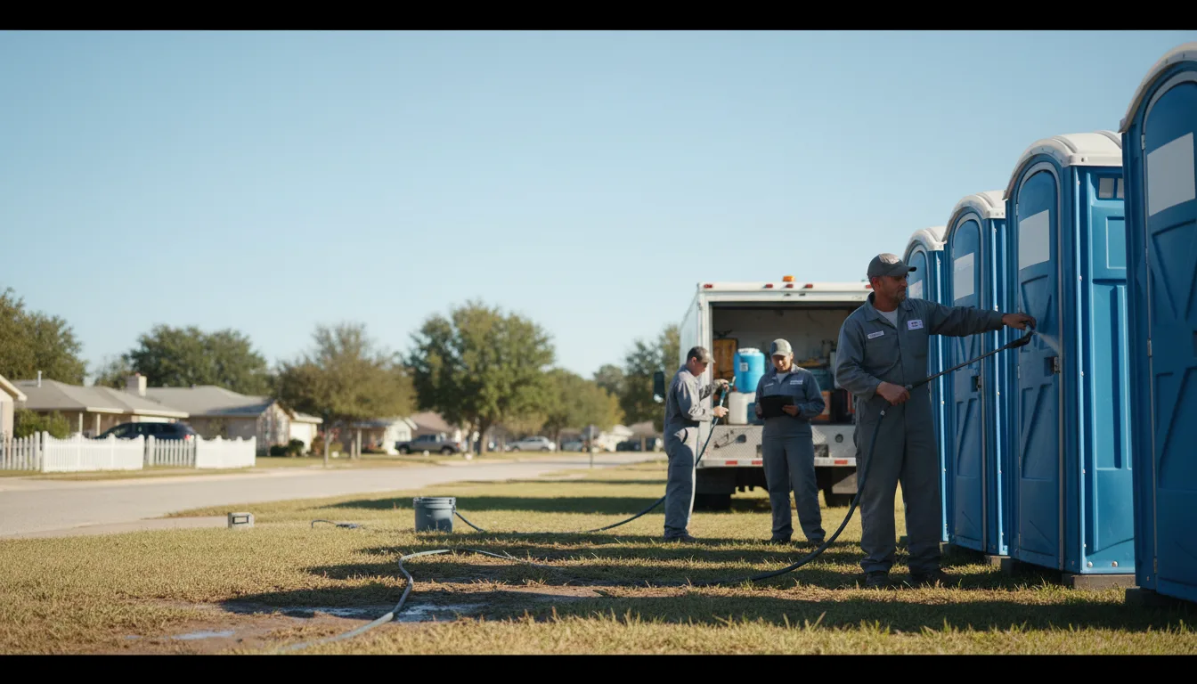 Long-Term Portable Toilet Rental in Fairmont, NC near me